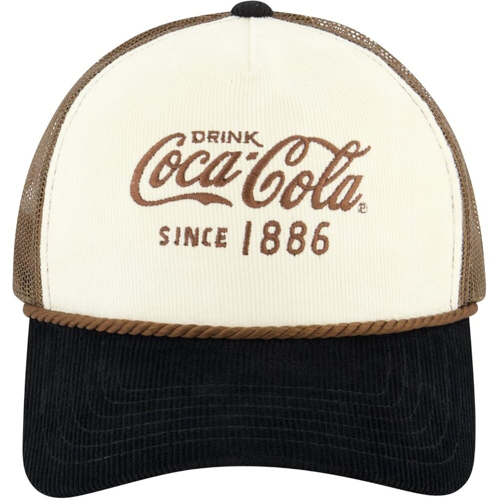 Coca Cola Hat Adjustable Baseball Cap Curved Brim… - image 1
